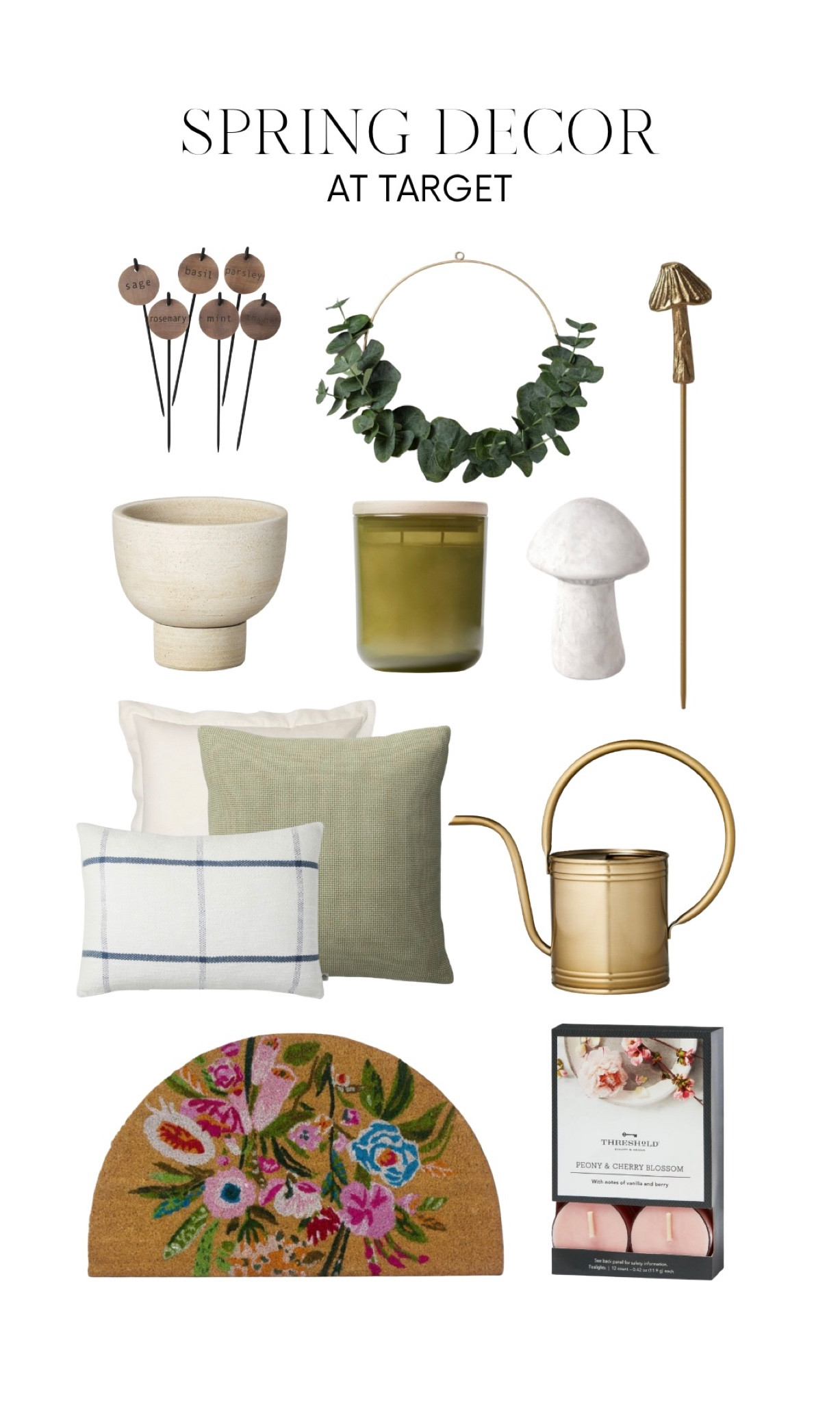 Recent spring decor favorites at Target #targetfinds #homedecor #spring #springdecorating 

#LTKFind #LTKunder100 #LTKhome