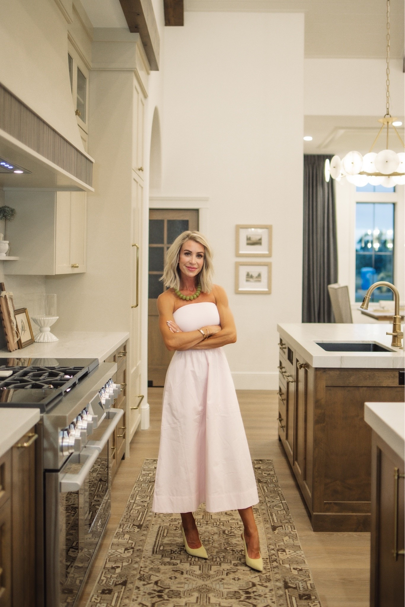 Dress for parade of homes