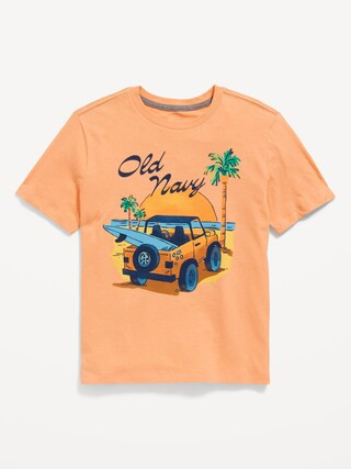 Short-Sleeve Logo-Graphic T-Shirt for Boys | Old Navy (US)