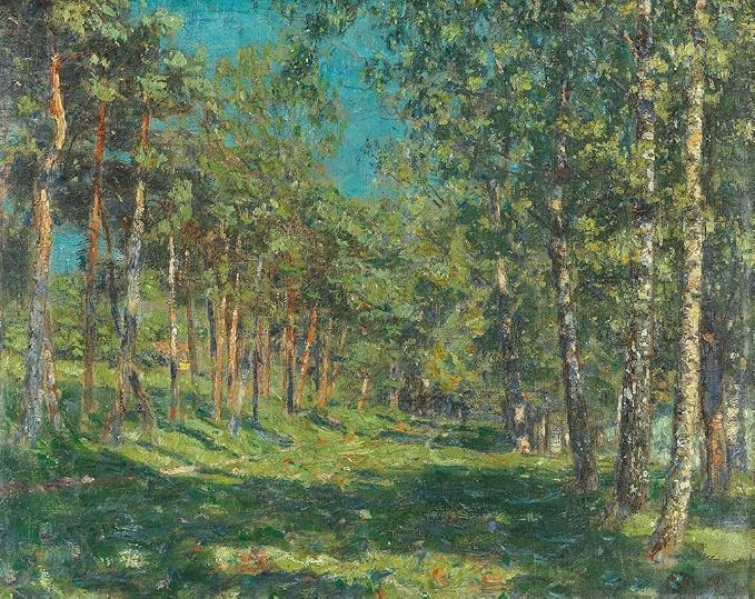 Forest (1900) Poster Print by Christian Rohlfs (18 x 24) | Amazon (US)