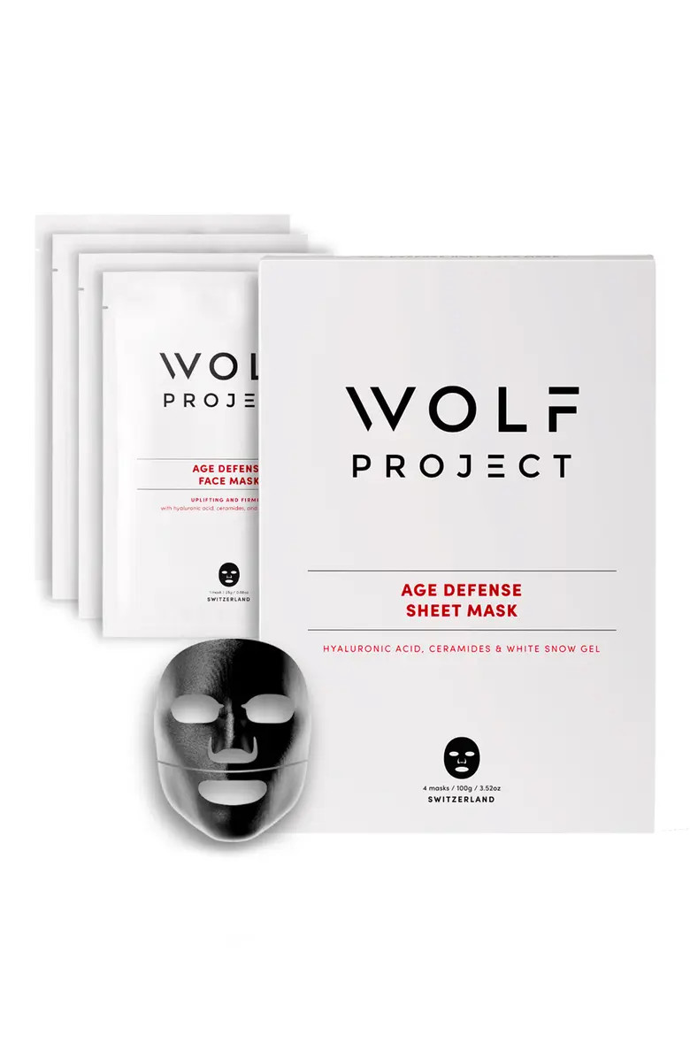 Wolf Project 4-Pack Anti-Age Face Masks | Nordstrom | Nordstrom