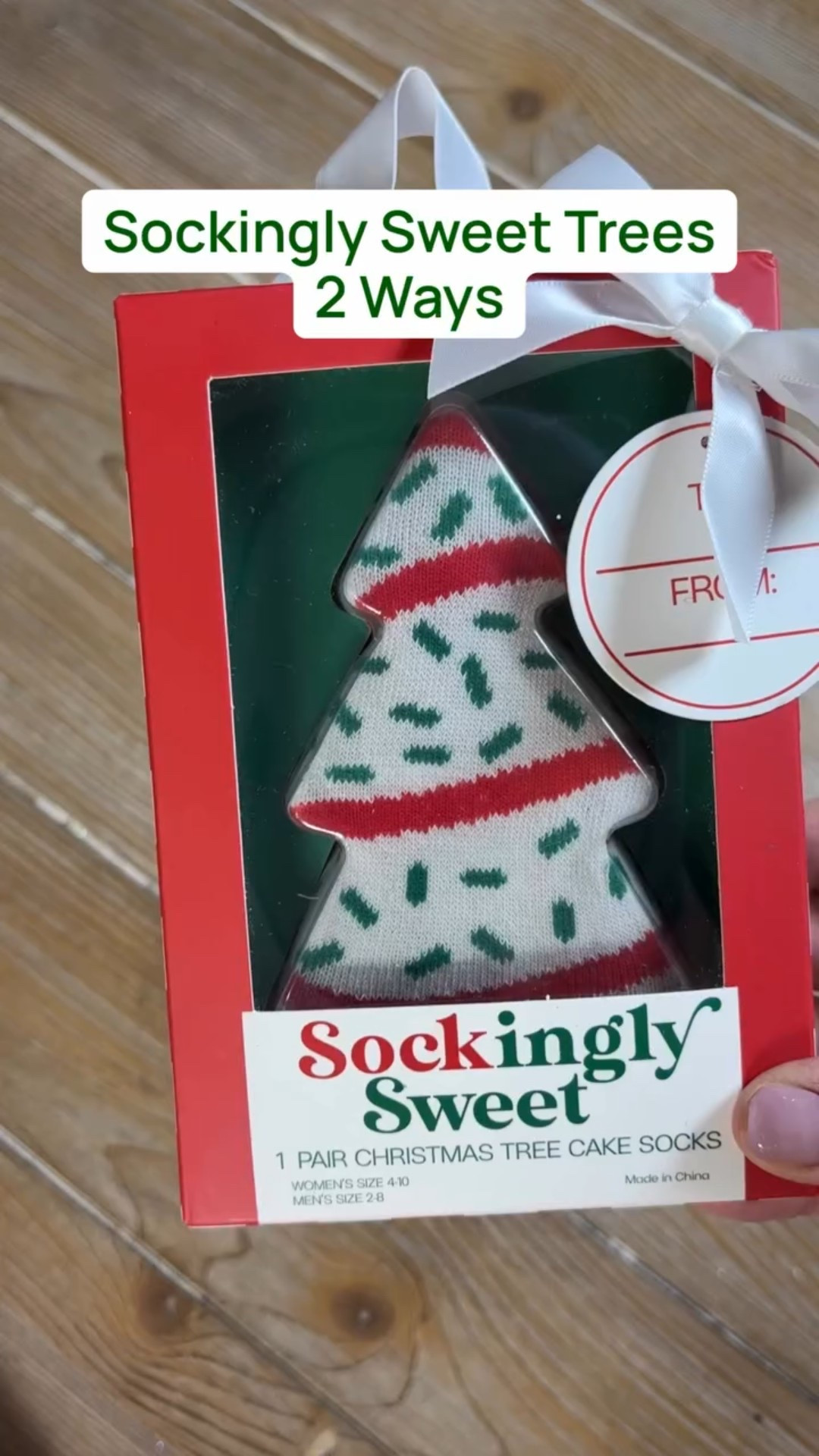 These socks and Little Debbie cakes are so perfect together it’s pretty much meant to be! I had to make a gift with them together. And the gift is less than $10! Do you like them together better in the cellophane bag or on their own?⠀
⠀
#GiftyGirl #GiftyGirlOfficial #GiftIdeas #GiftInspo #ChristmasGifting #TargetStyle #LittleDebbie #HolidayGifting #SimpleGiftIdeas #CuteGiftIdeas #ChristmasTime #ChristmasGiftIdeas #CheapGiftIdeas #ChristmasSeasonSnacks

#LTKGiftGuide #LTKHoliday #LTKSeasonal