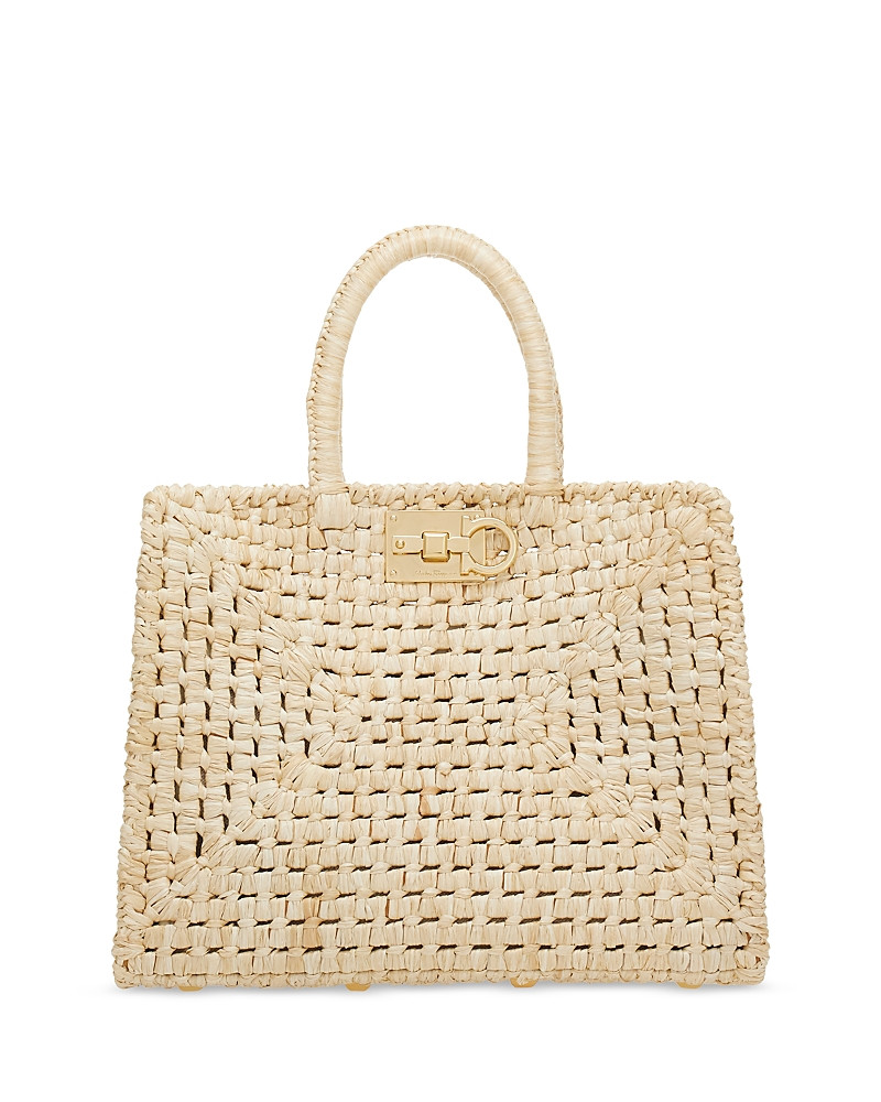 Ferragamo Studio Straw Basket | Bloomingdale's (US)