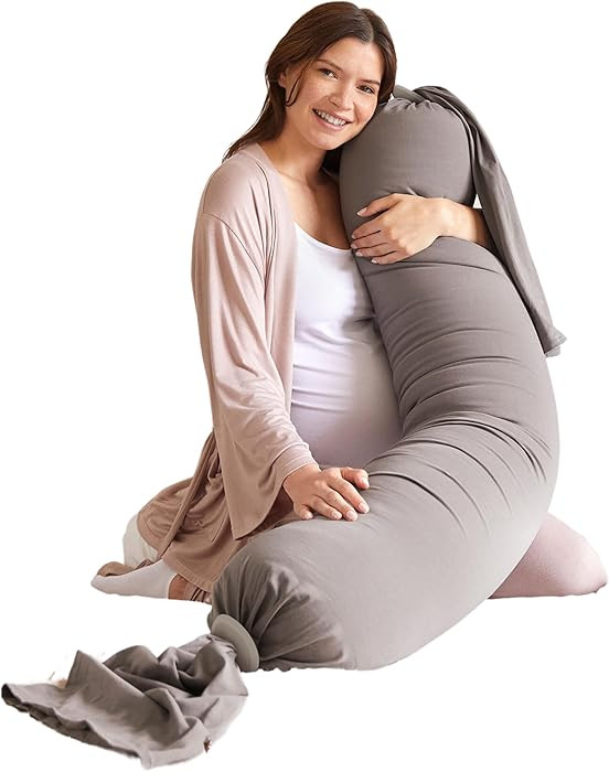 bbhugme Adjustable Pregnancy Pillow – Full Body Support for Side Sleeping - Adjustable Firmness... | Amazon (US)