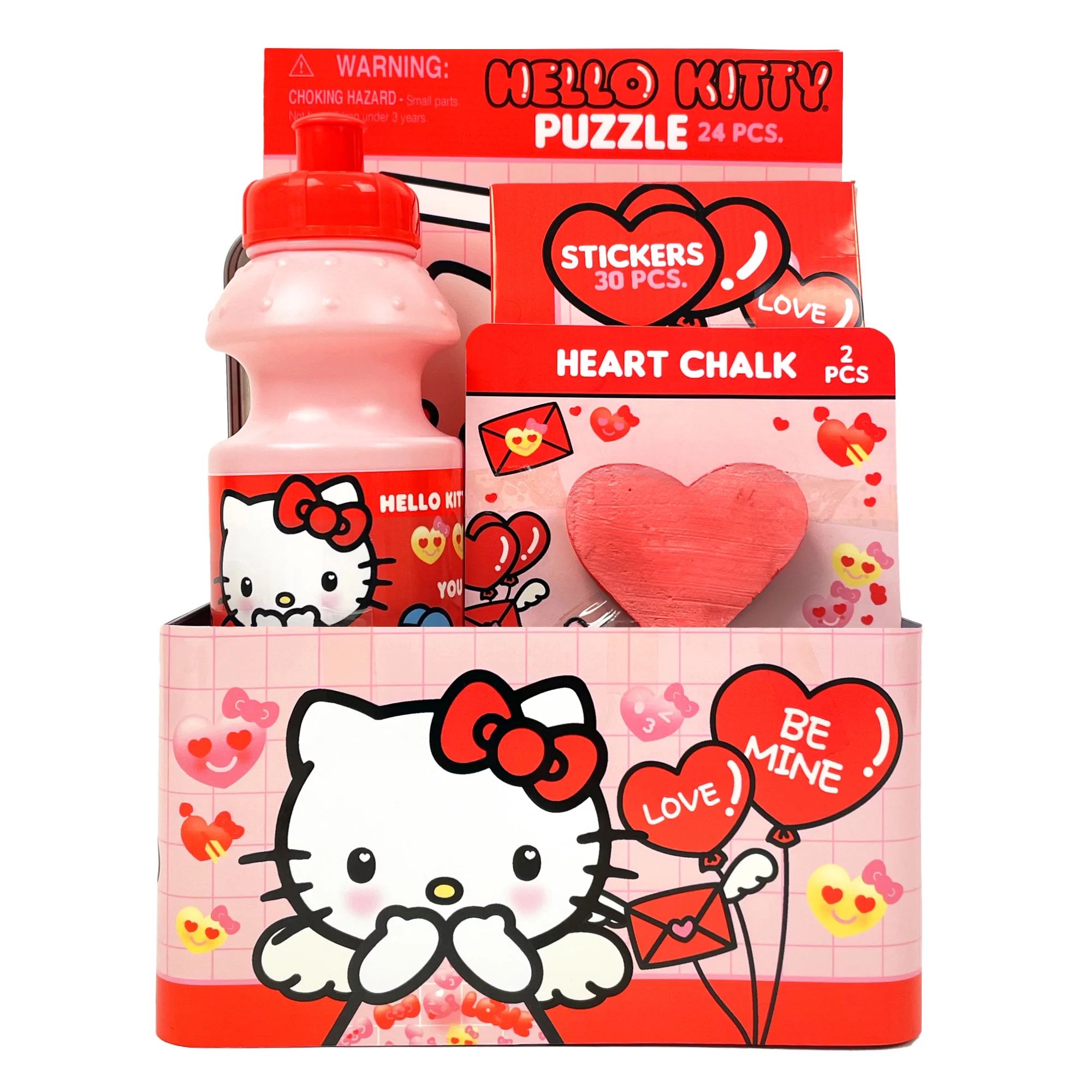 Hello Kitty Valentine's Day Tin Box Gift Set | Walmart (US)