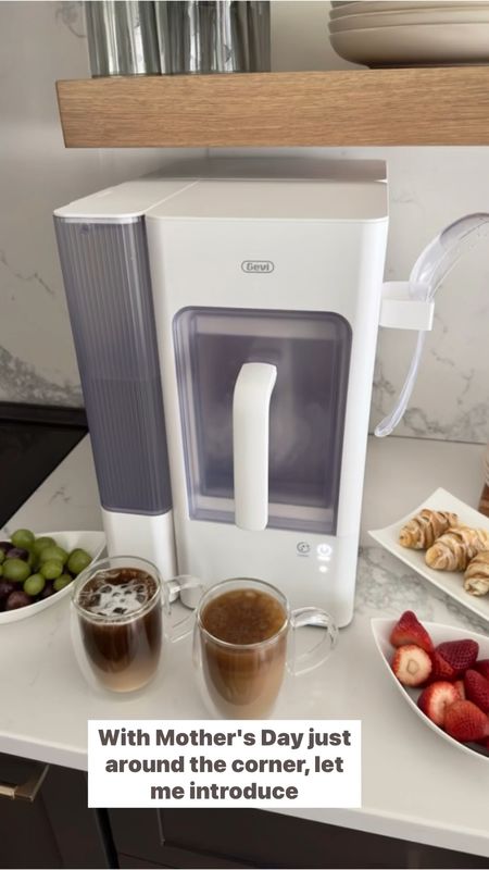 With Mother’s Day quickly approaching, I want to introduce you to the new for 2024 @gevi_household Adella crunchy nugget ice maker. This makes an excellent gift for Mother’s who love hosting gatherings, enjoying a morning iced coffee, an evening cocktail, or drinking water with a crunch.
My followers can receive $50 off with the code: BOCZZXJVKC
•
•
•
#geviicemaker #pebbleice #nuggeticemaker #sonicice #mothersday #mothersdaygift #aestheticlypleasing #prettylittleinteriors #sleek #kitchenappliances #icedcoffee #kitchenaesthetic #summermusthave #polliesplacedesign 

#LTKVideo #LTKGiftGuide #LTKHome