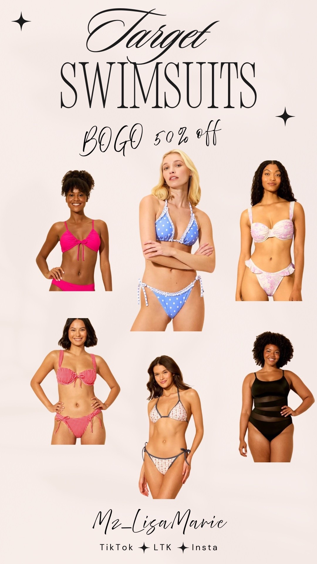 Get ready for summer with these cute bathing suits from @Target 

#LTKSpringSale #LTKSwim #LTKootd