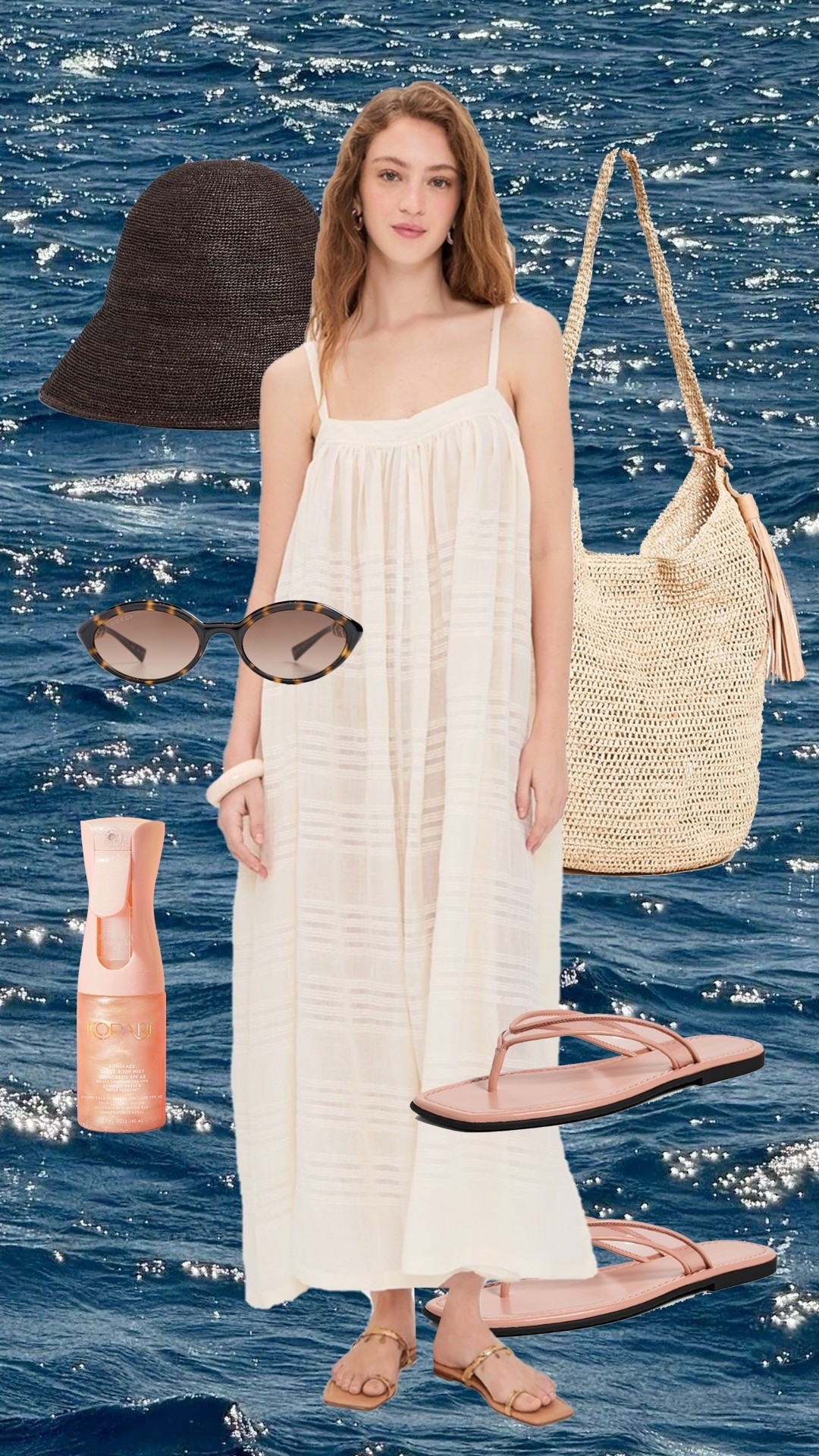 Vacation outfit idea 🐚