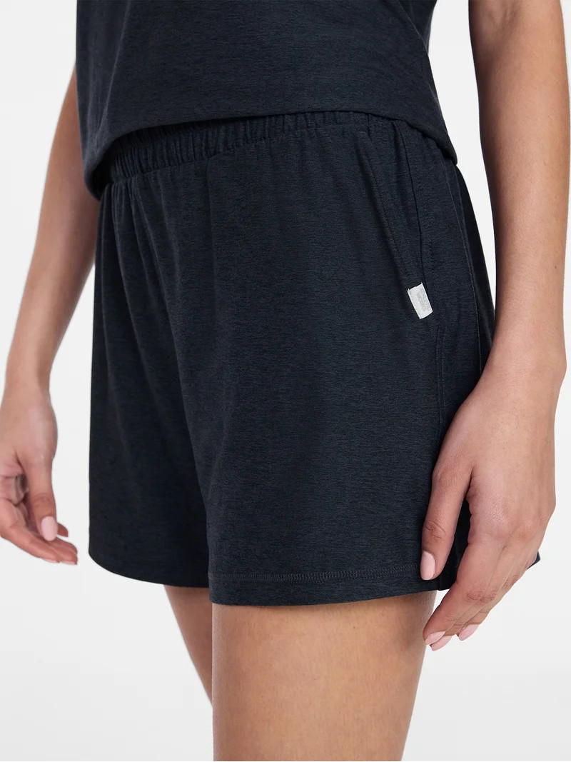 Athletic Works Women's and Women\u2019s Plus ButterCore Soft Performance Gym Shorts, Available in... | Walmart (US)