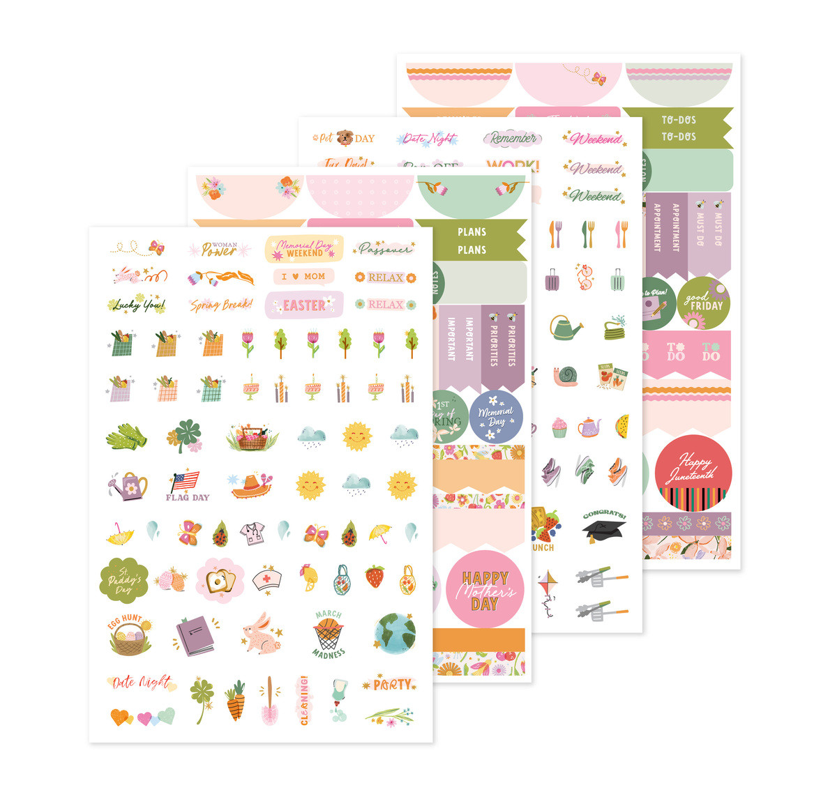 Plum Paper - Seasonal Stickers - Spring | Plum Paper