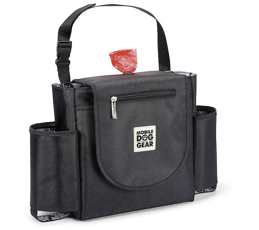 Mobile Dog Gear Back Seat Organizer w/ Waste Ba gs | QVC