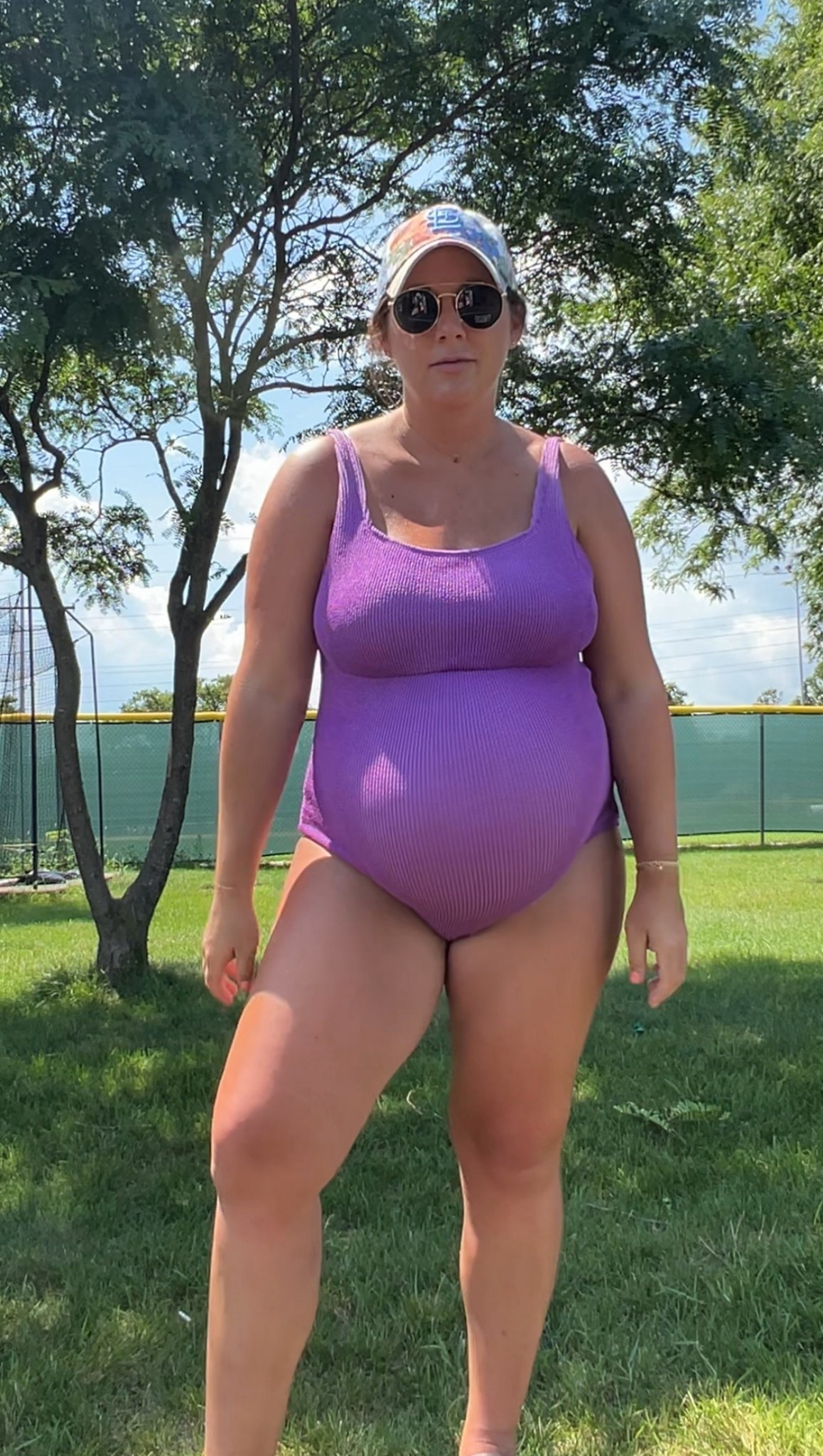 This swimsuit is seriously the most comfortable maternity suit I’ve ever worn! I sized up to a L because I have a long torso. 

#LTKSeasonal #LTKBump #LTKSwim