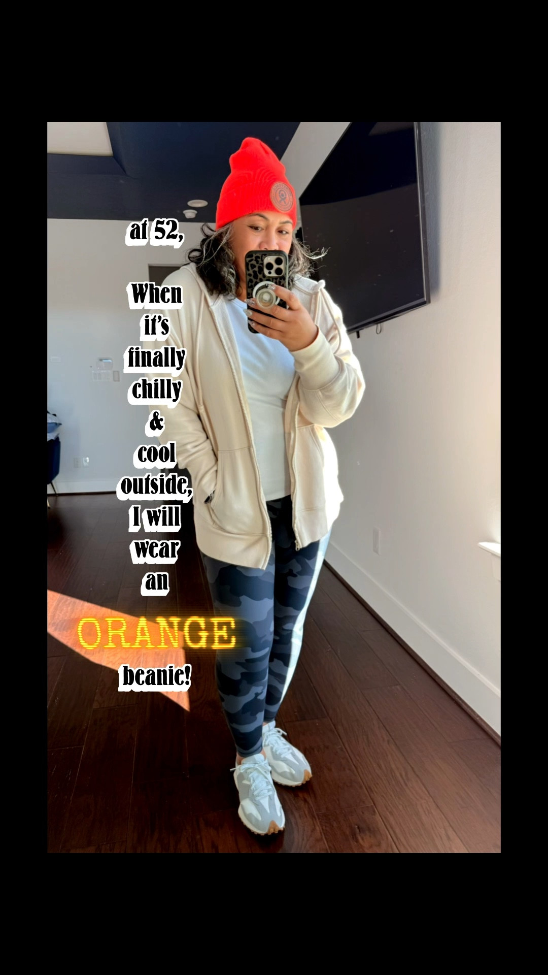 Bright colors make me happy!
I love Fall weather 🍁🍂🍁

#LTKStyleTip 

#LTKActive #LTKMidsize