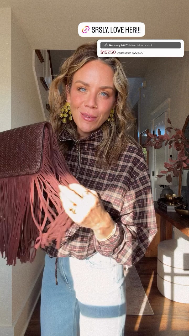 Fringe bag for fall!

#LTKootd #LTKdayinmylife #LTKgrwm