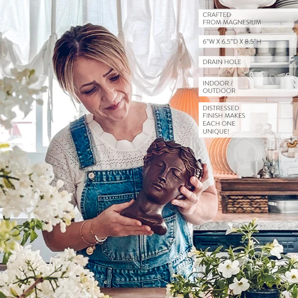 Revered Goddess Planter | Sculptural Elegance for Plant Lovers - Decor Steals | Decor Steals