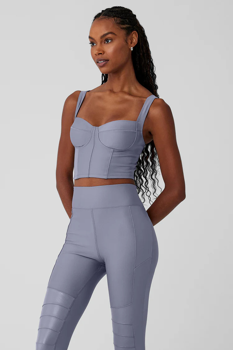 Airlift Winter Warm Cropped Supermoto Tank | Alo Yoga (US)