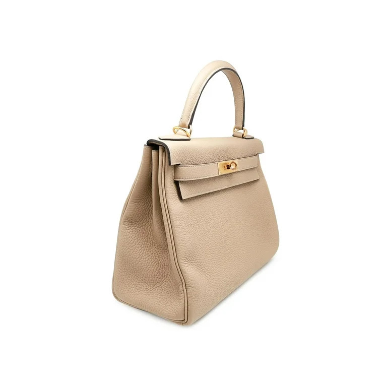 Hermes Kelly 28 Retourne Clemence Trench Gold Tone Hardware Handbag GHW | Walmart (US)