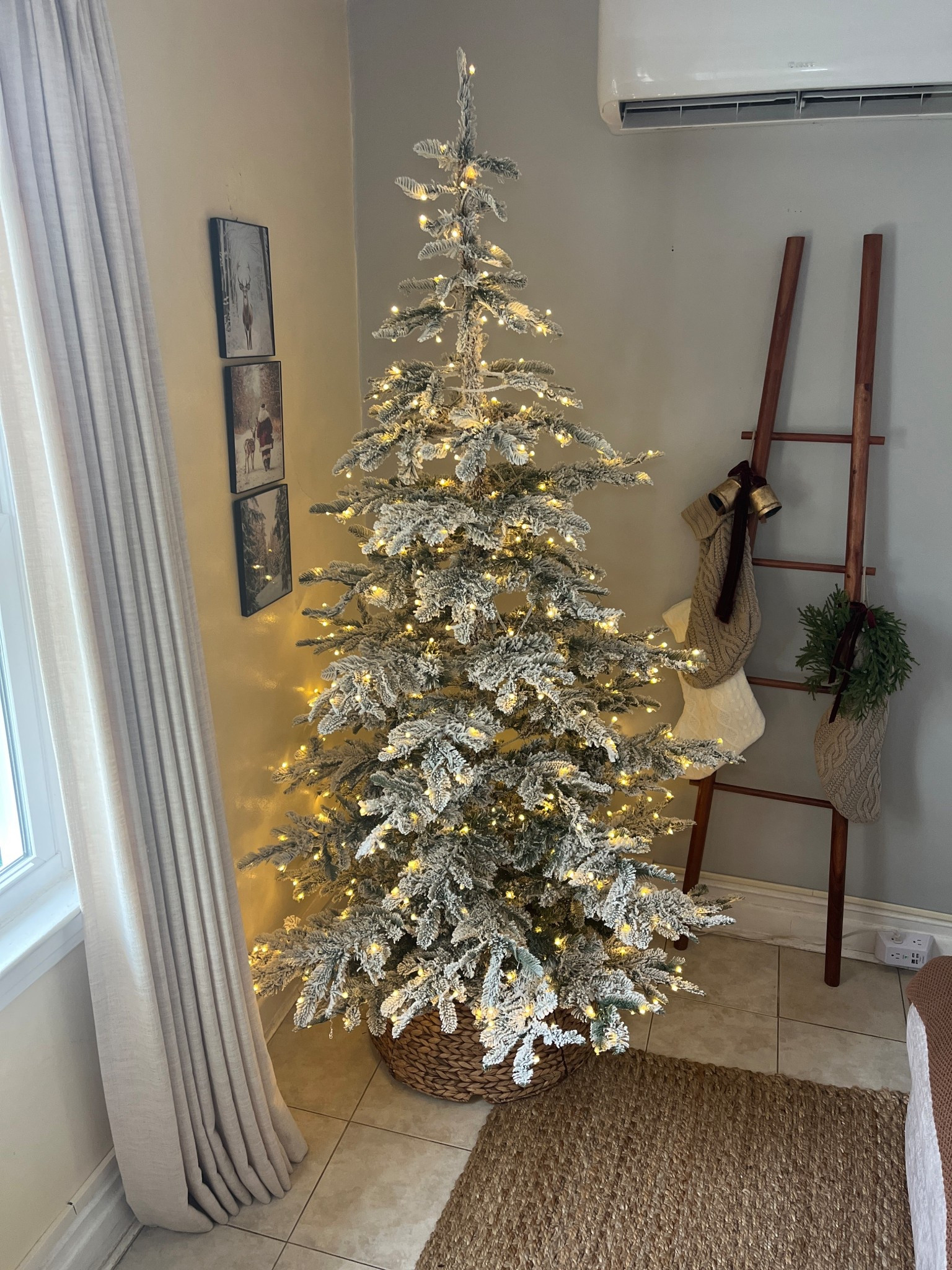 King of Christmas Flocked Tree 

#LTKHoliday #LTKSeasonal #LTKHome