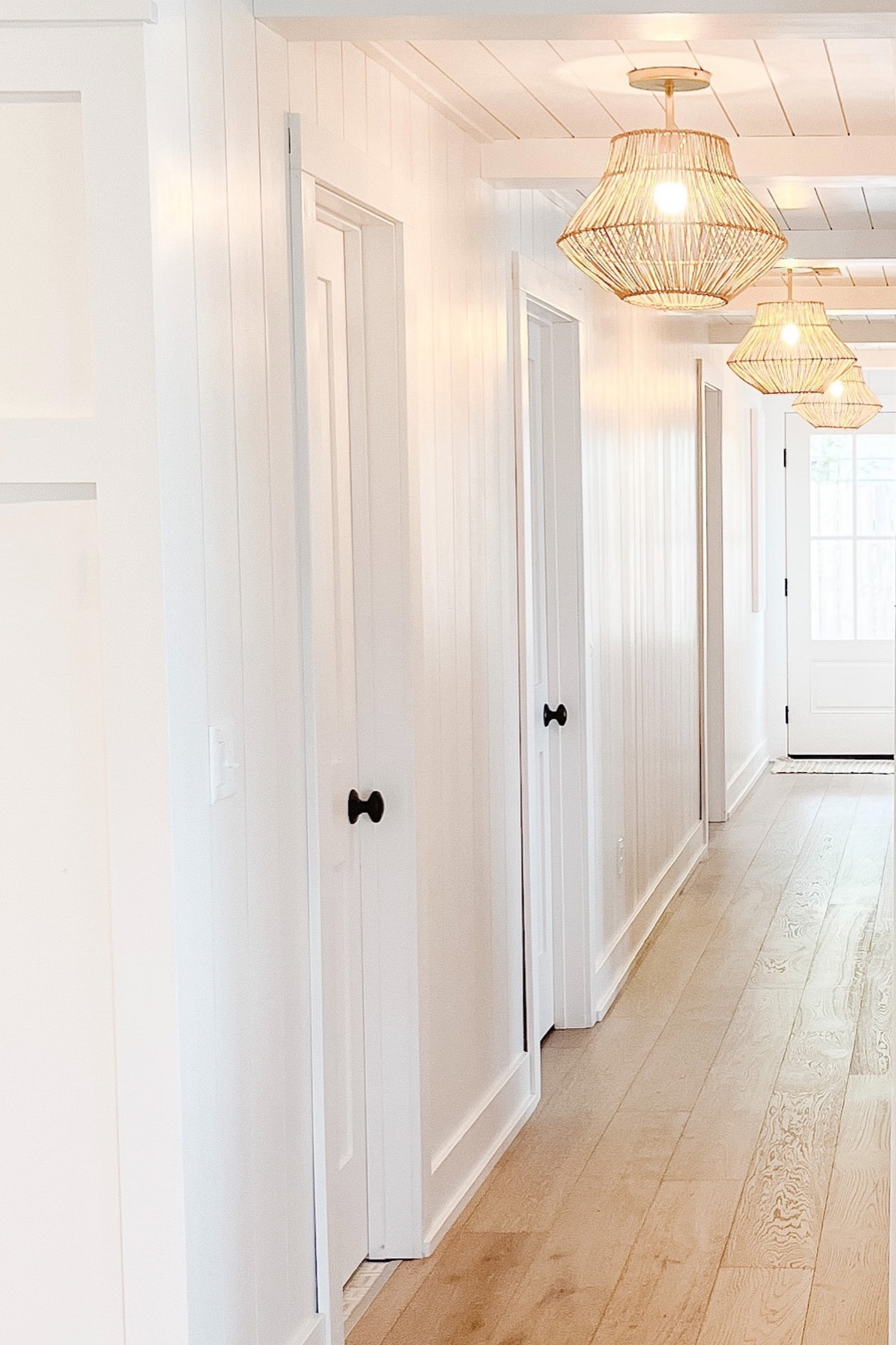 Hallway Reveal!✨

Home decor, entryway design, hallway lighting, rattan pendants, modern coastal, coastal farmhouse, crate and barrel

#LTKFind #LTKhome