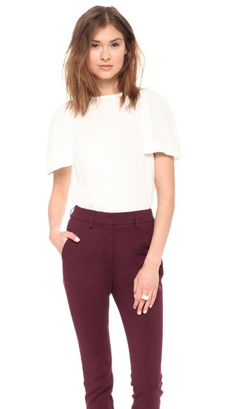 Apiece Apart De Allende Capelet Top - White | Shopbop