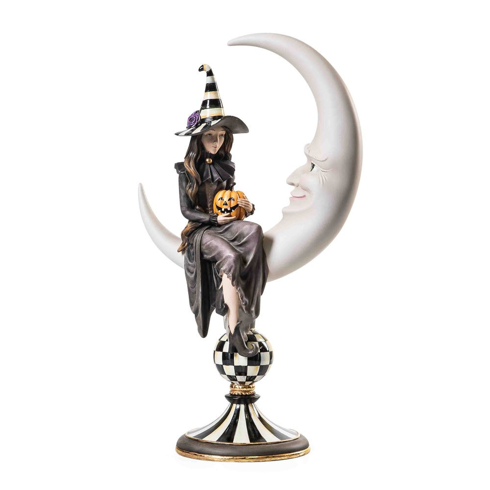 Spellbound Witch & Moon Figure | MacKenzie-Childs