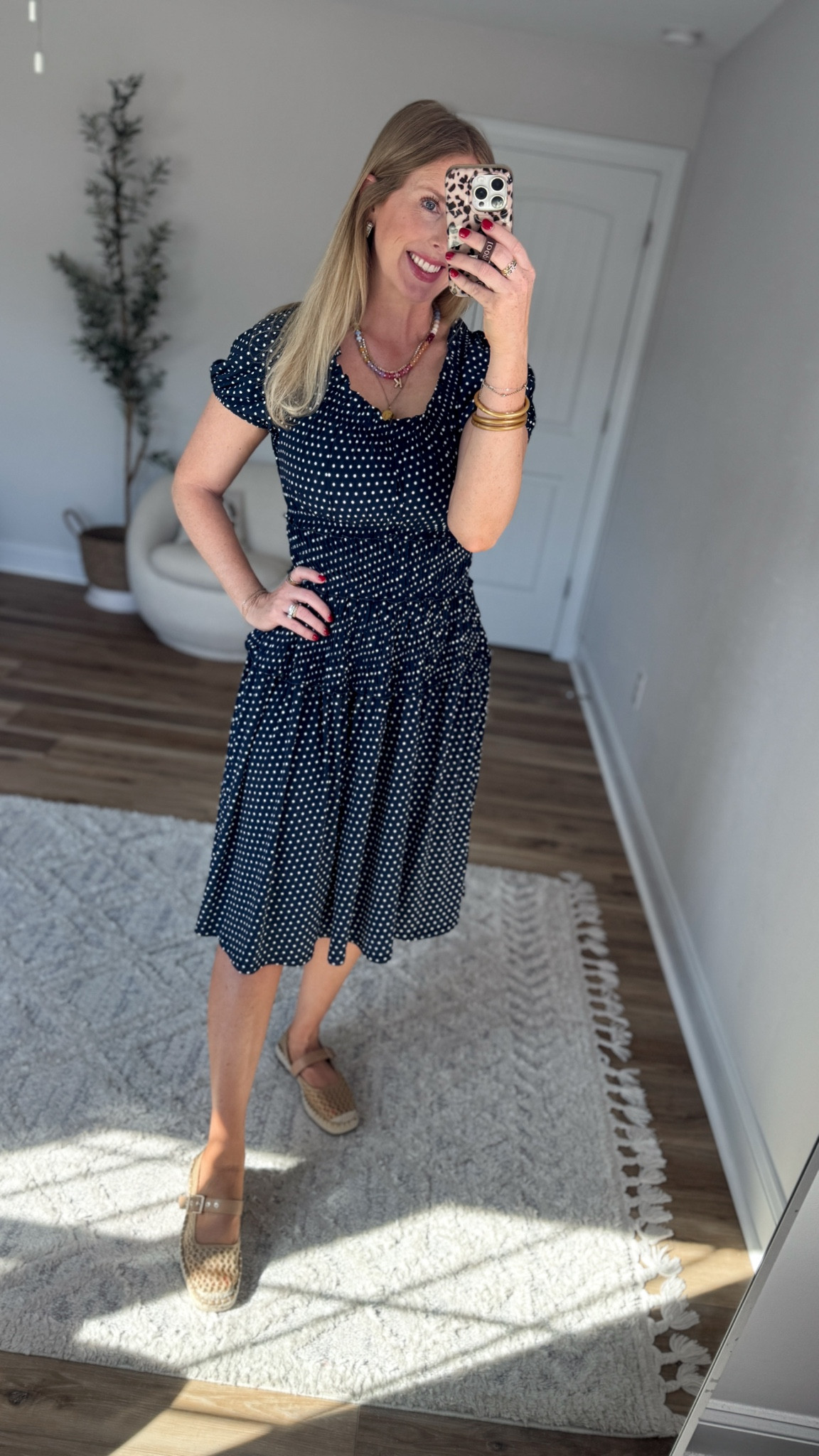 Weekend Walmart Wins try-on
Polka dot midi dress- small, can be worn off the shoulder 

#LTKmomlife #LTKootd