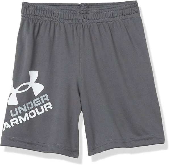 Under Armour Boys' Prototype Symbol Short, Wordmark Screen Print, Elastic Waistband | Amazon (US)
