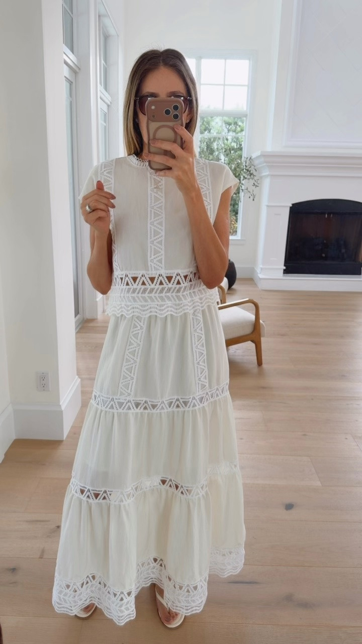 Beautiful skirt set from Amazon! The quality is amazing, flattering, feminine, and not see through. Fits true to size and I’m wearing size small
I’m 5”9 for your reference

#LTKU #LTKOver40 #LTKootd