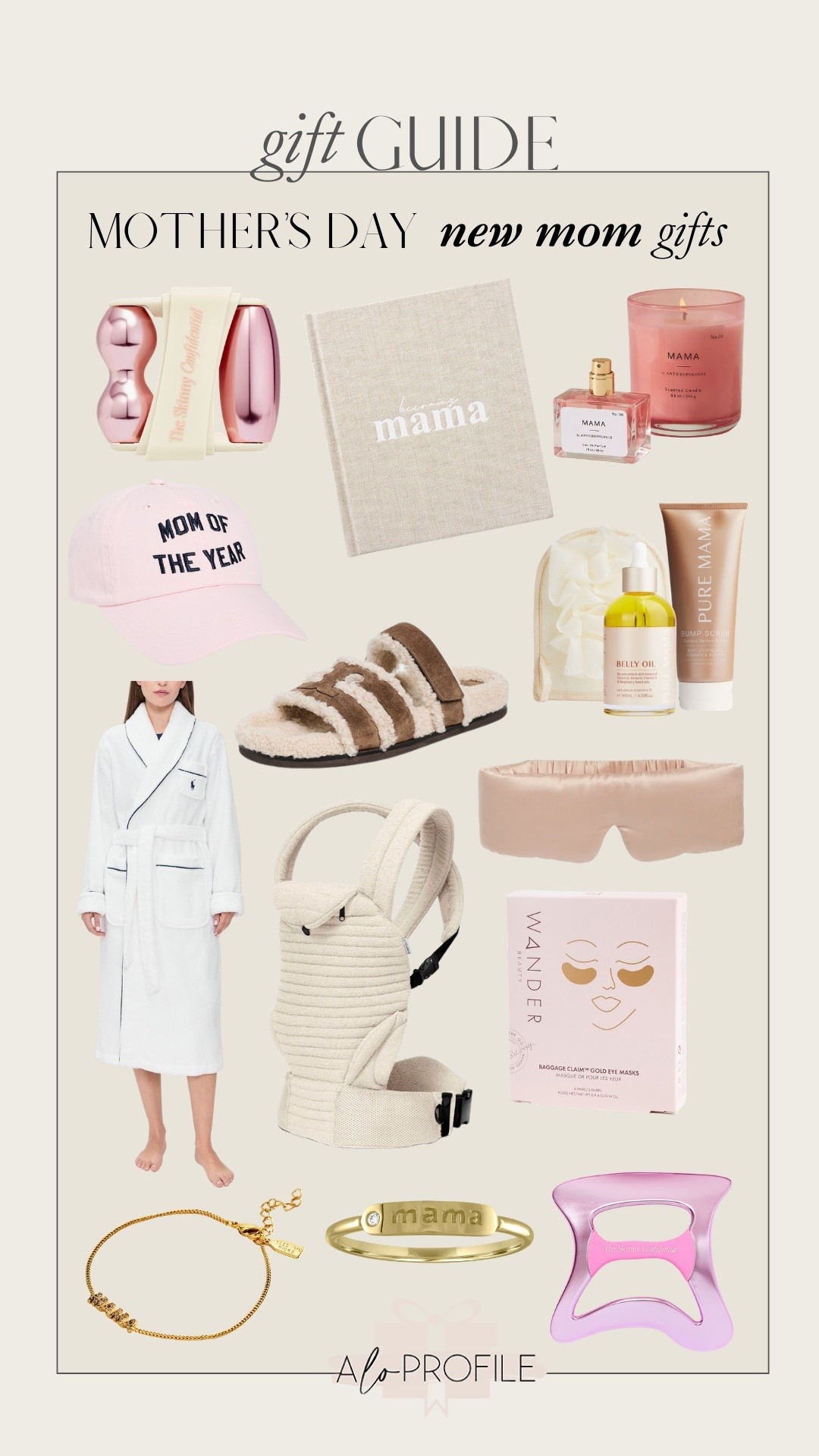 Mothers Day Gift Guide: New Mom Edition // Mother's Day, gifts for her, gift guide, gifts for mom, Mother's Day, Mother's Day gifts, gift guide for mom, Mother's Day gift guide, Mother's Day gift ideas, gifts under $50, gifts under $100

#LTKMothersDay