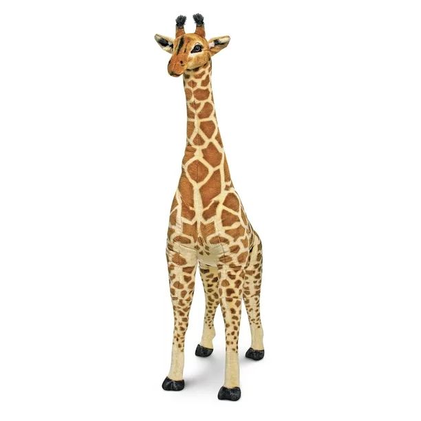 Melissa & Doug Giant Giraffe - Lifelike Stuffed Animal (over 4 feet tall) - Walmart.com | Walmart (US)