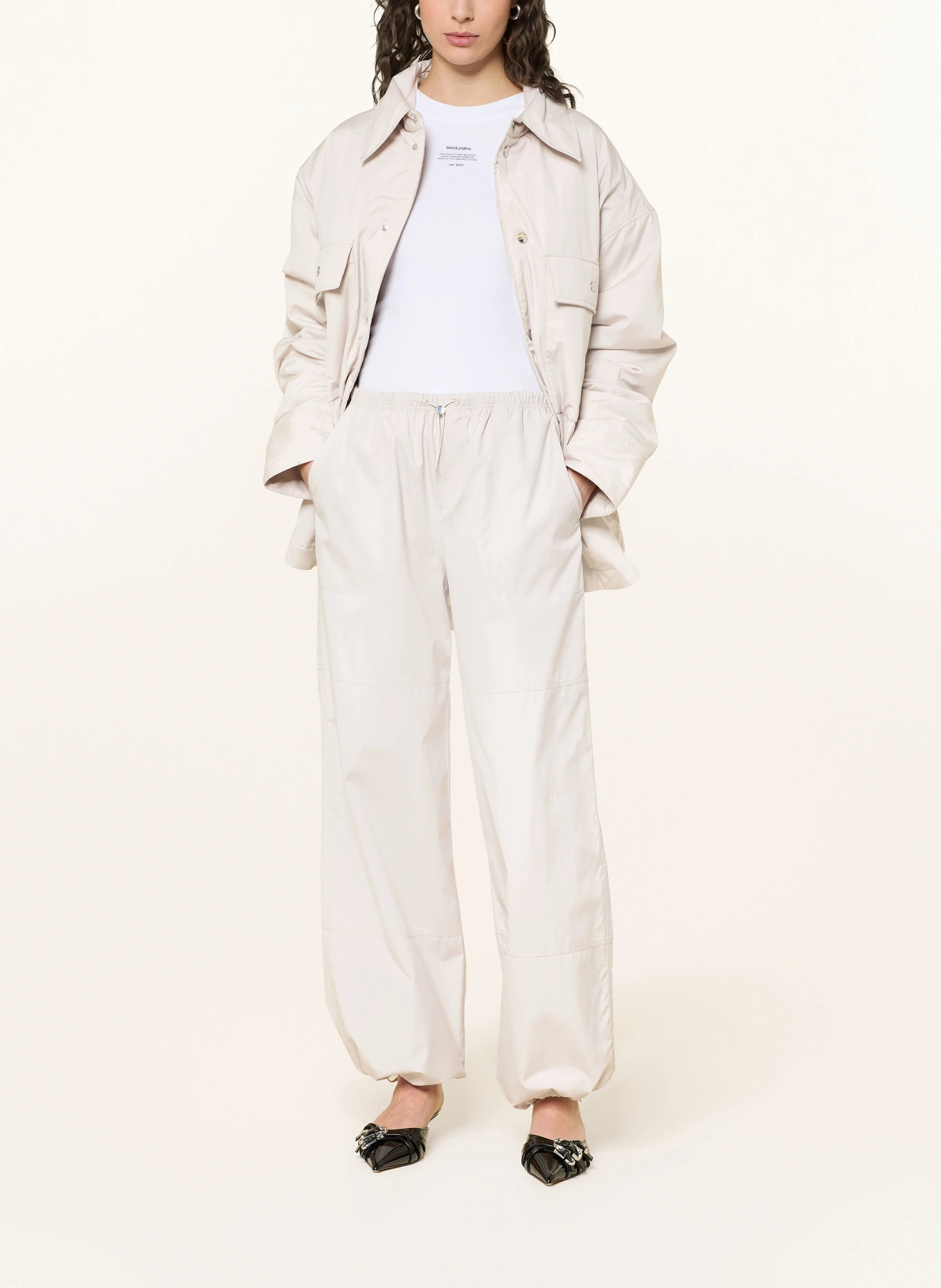 black palms Hose KAERA im Jogging-Stil in ecru | Breuninger (DACH)
