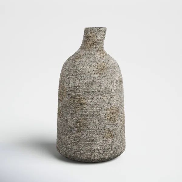Chance Gray/Brown Indoor / Outdoor Terracotta Table Vase | Wayfair North America