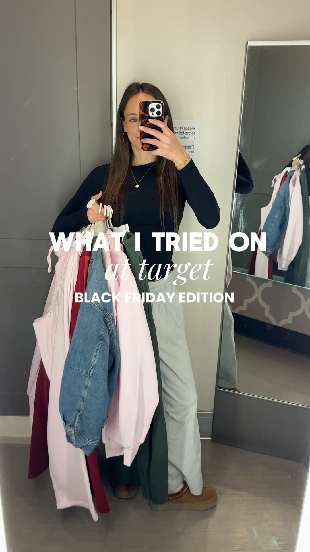 target black friday sale try on!! huge sale on denim, sweatshirts, and sweatpants! 

#LTKFindsUnder50 #LTKSaleAlert #LTKCyberWeek
