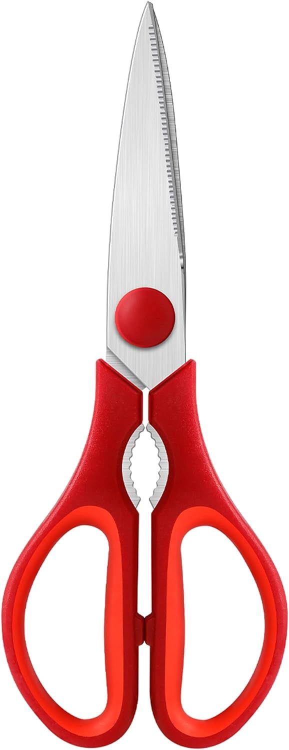 Kitchen Shears, Rkqoa Kitchen Scissors Heavy Duty Cooking Scissors, Dishwasher Safe Scissors Kitc... | Amazon (US)
