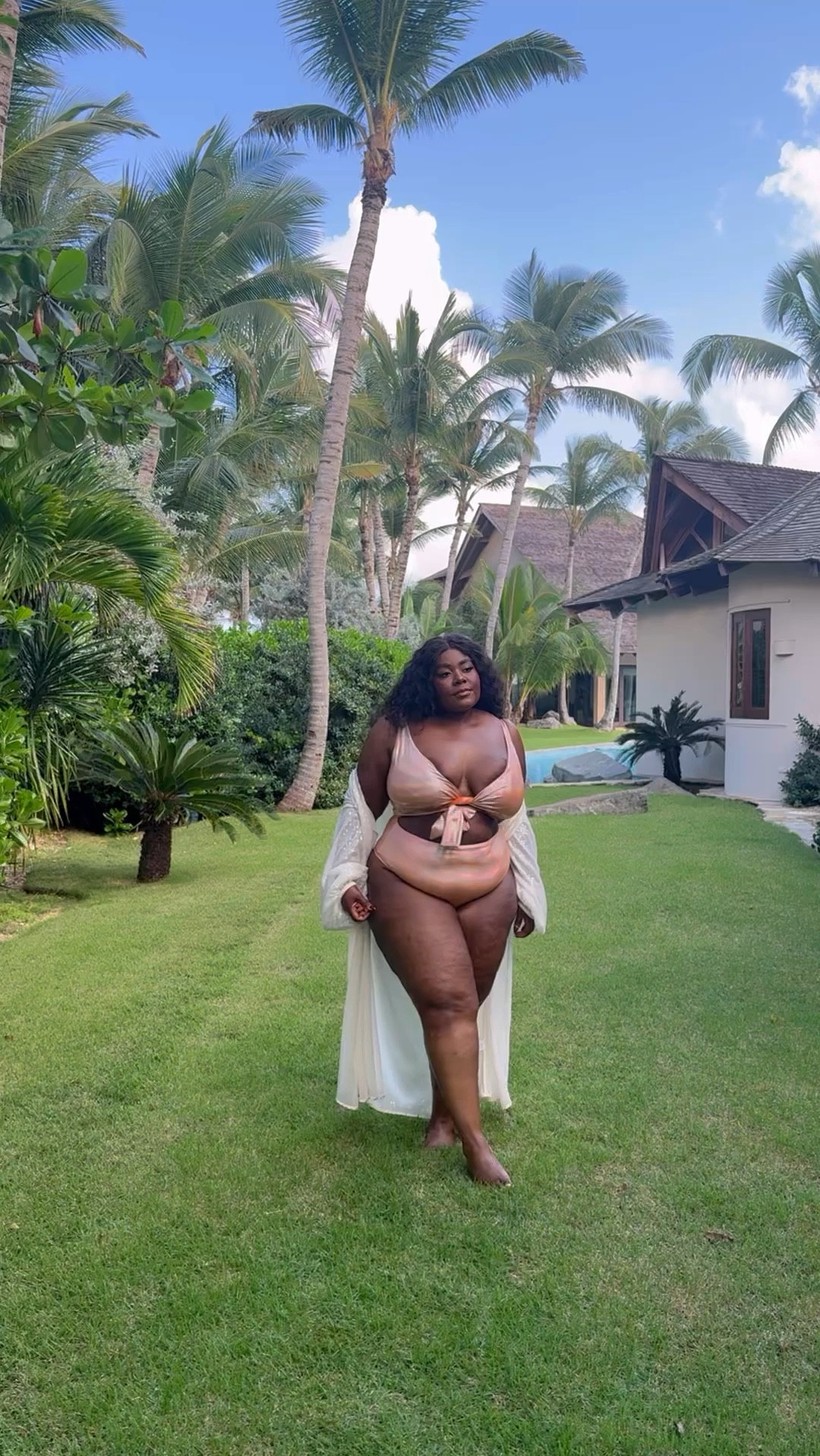 This suit! I was apprehensive at first because I thought it wasn’t going to look good or work for my body but honey! Do you see the material! It’s giving and I’m loving how much I’m obsessed with something I wasn’t going to even try. Moral of the story; TRY IT ON! you never know babe, you just might just unlock a new level of your personal slay. 

Wearing a 2X in this suit but prefer a 3X. Runs small. 

Plus size swim, plus size swimsuit, plus size bikini, plus size vacation outfits 

#LTKplussize #LTKswim #LTKtravel