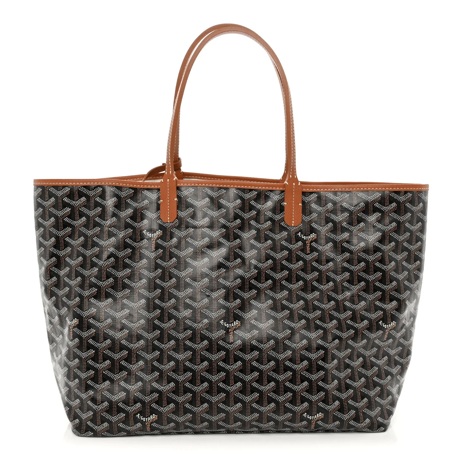 Goyard Goyardine Saint Louis PM Black Gold 1984472 | FASHIONPHILE (US)