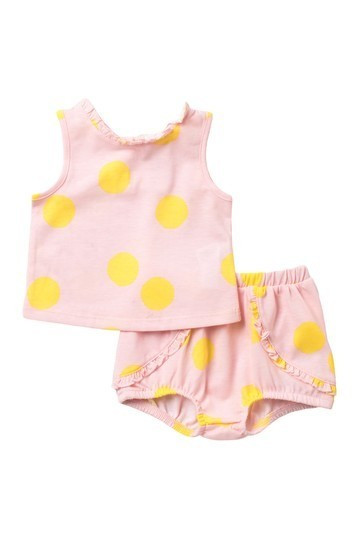 Ruffle Tank Top & Bloomer 2-Piece Set (Baby Girls) | Hautelook