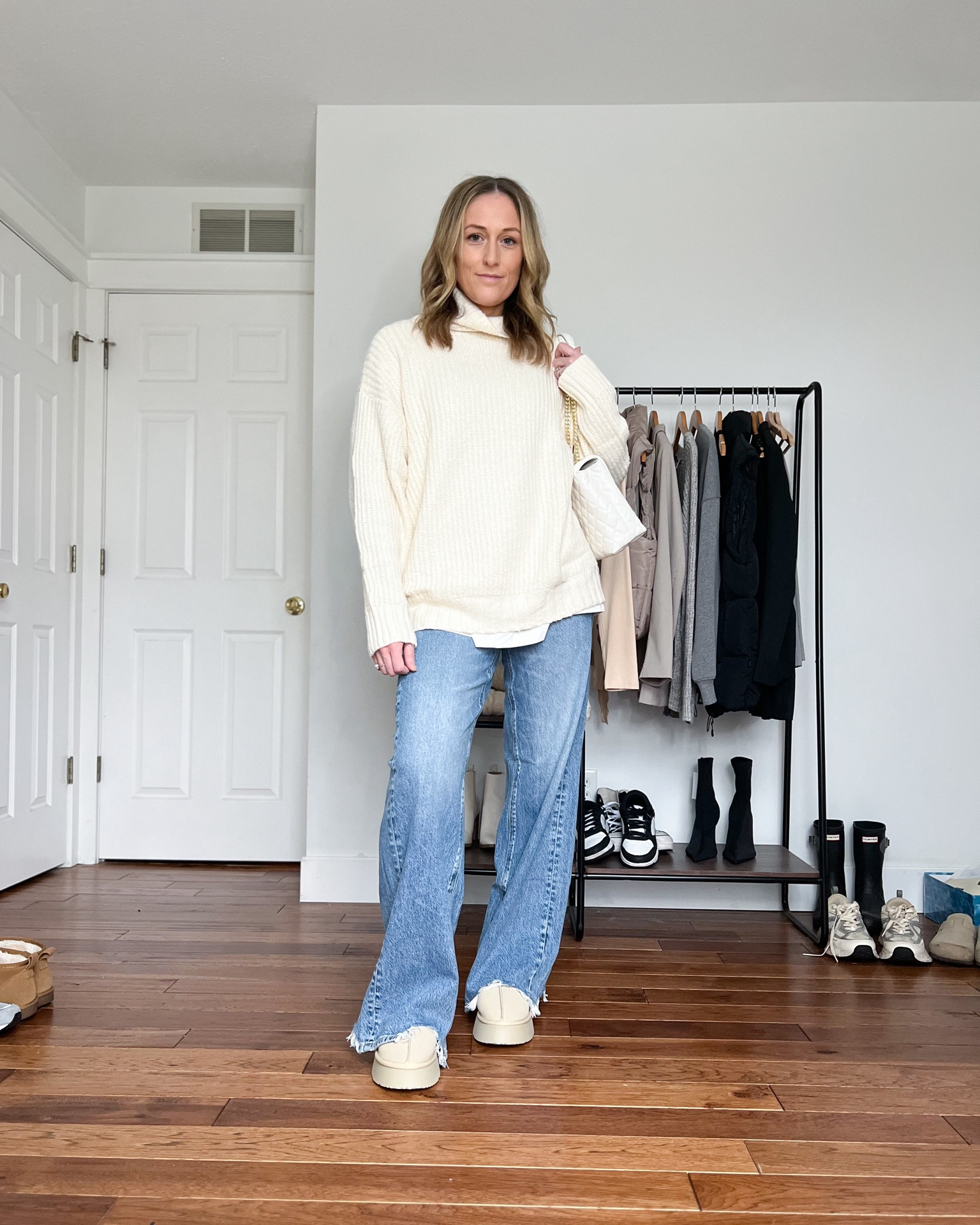 Oversized Cable Knit Sweater Aelfric Eden Oversized Knit Sweater - Main Image