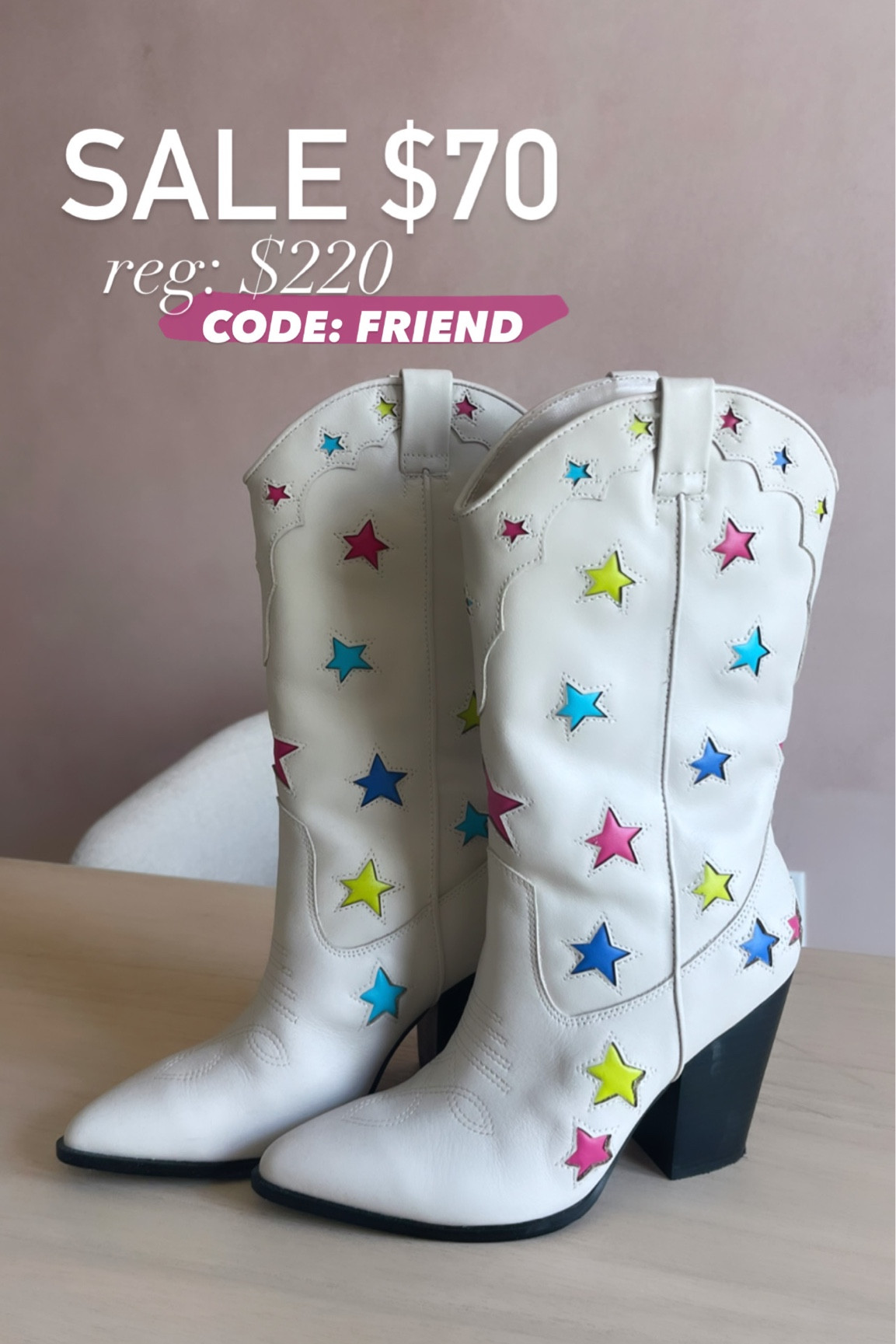 Steve Madden boots on sale for $70, regular $220! True to size #countryconcert #taylorswift #festival

#LTKsalealert #LTKshoecrush #LTKFestival