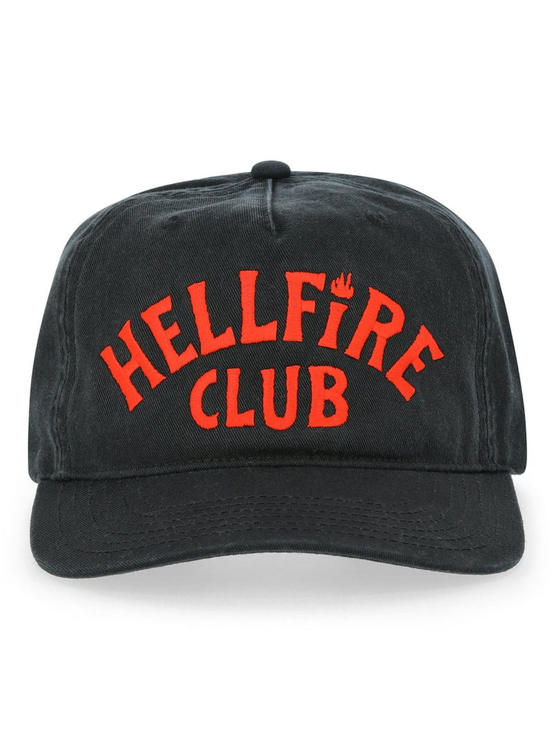 Netflix Stranger Things Hellfire Club Snapback Hat from No Boundaries, One Size, Unisex | Walmart (US)