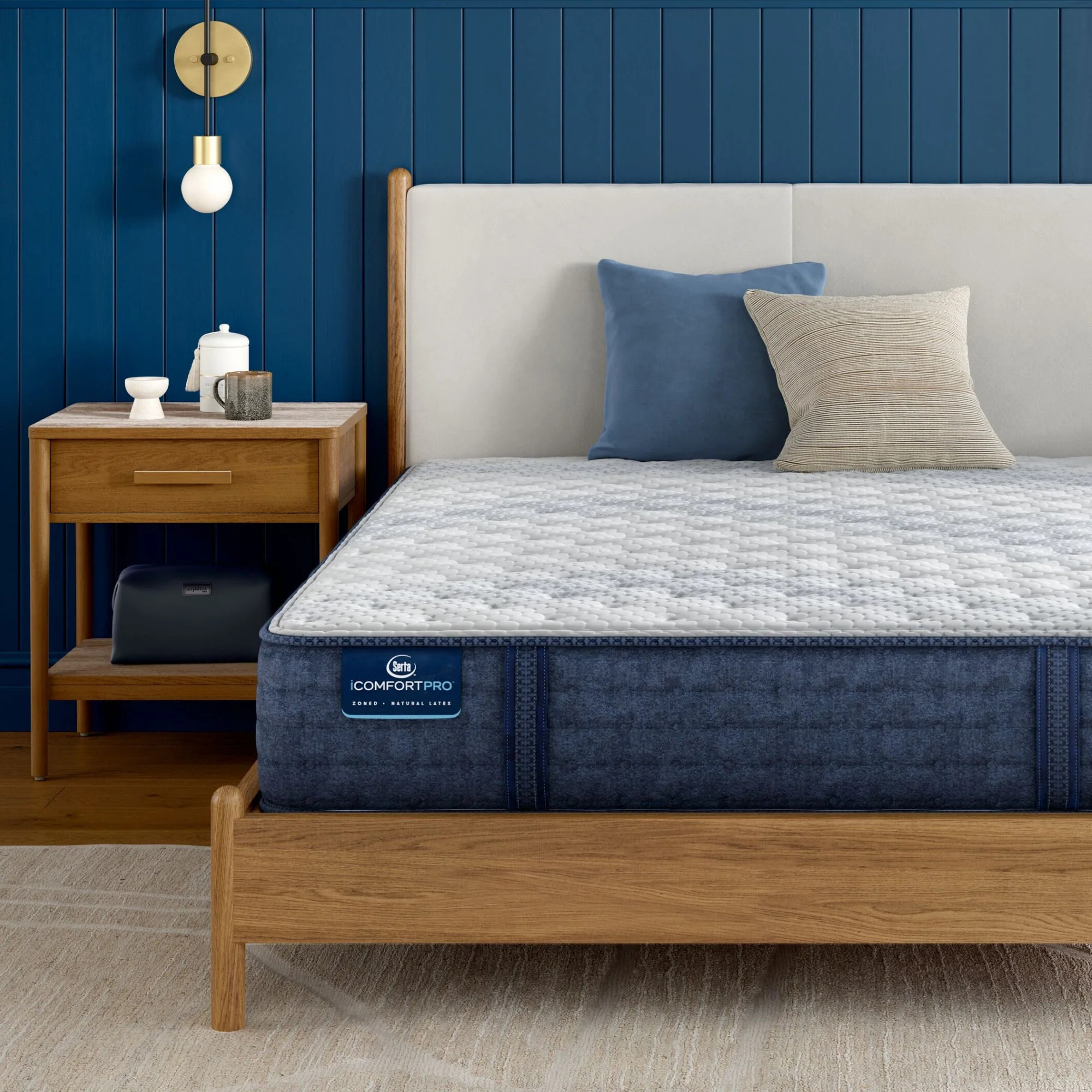 Serta iComfortPro Level Two 13" Latex Foam Firm Mattress - Queen | Serta