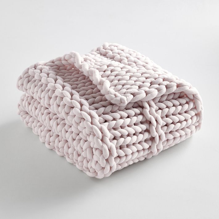 Super Chunky Knit Throw | Pottery Barn Teen