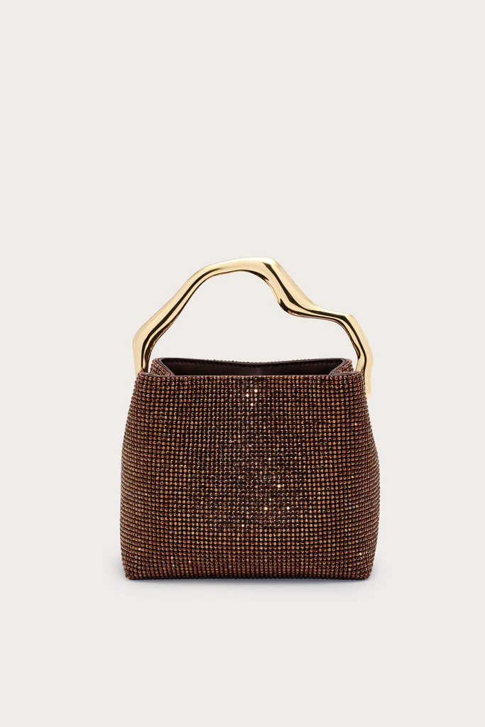 SOLENE MINI RHINESTONE BAG - JAVA | Cult Gaia - US