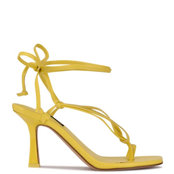 Yippie Ankle Wrap Heeled Sandal | Nine West (US)