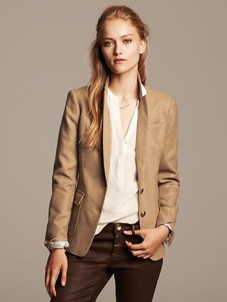 Banana Republic Camel Hacking Jacket - Camel | Banana Republic CA
