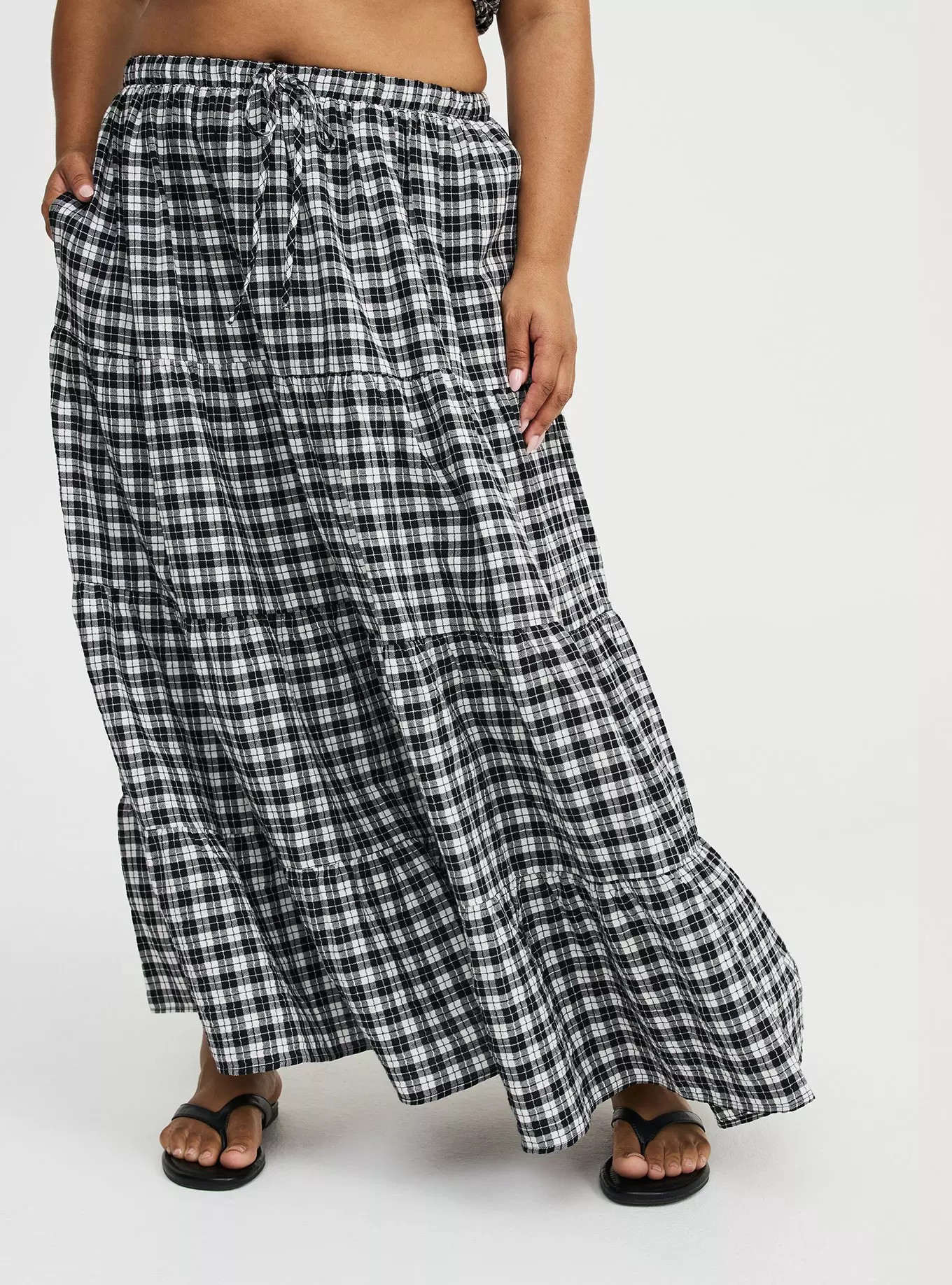 Tiered Maxi Skirt | Torrid (US & Canada)