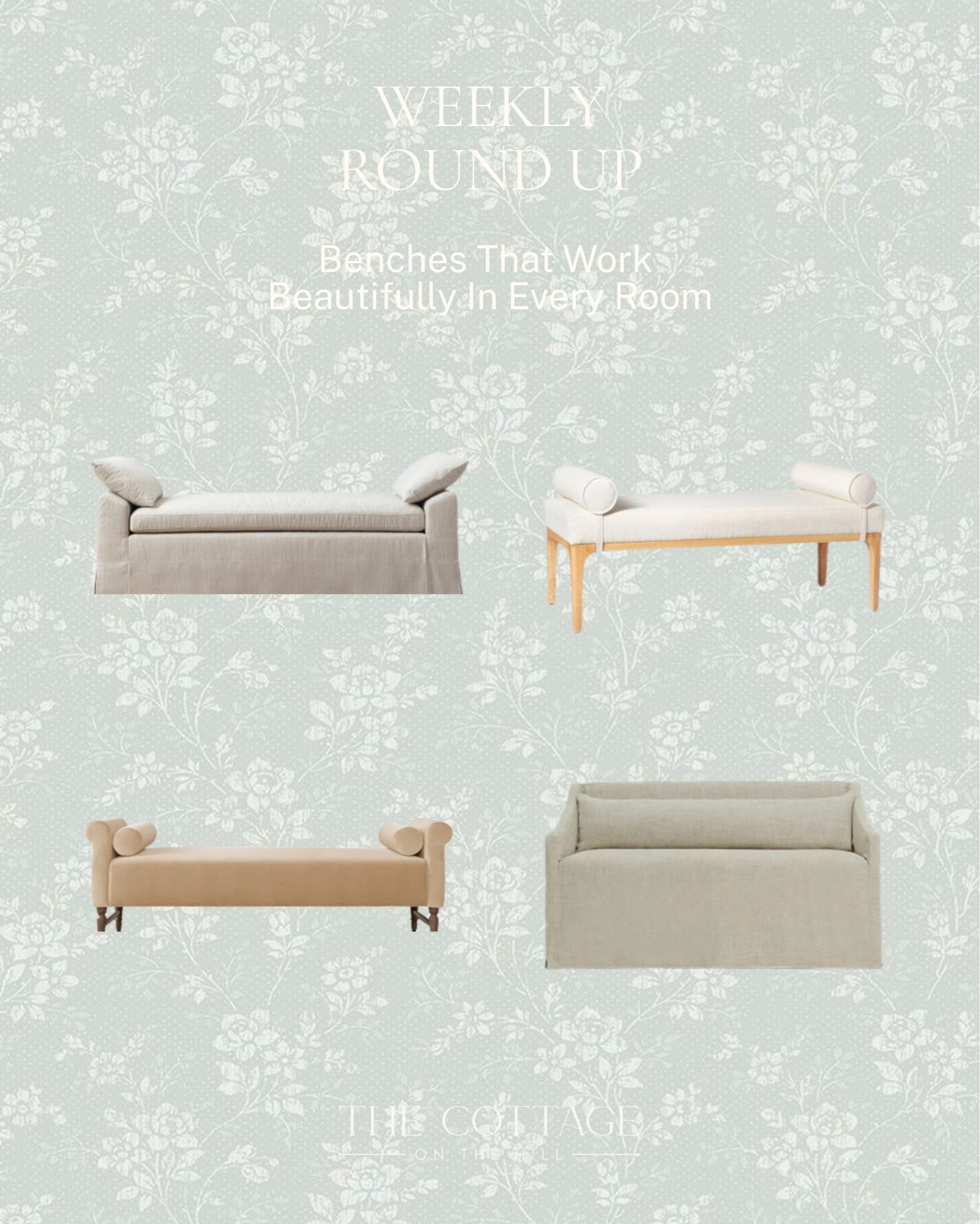 One of the most versatile pieces in a home and one of the most underused ✨ 

Rounded up a few benches that work beautifully at the foot of a bed, in an entryway, or tucked into a bedroom corner: elegant, functional, and exactly the kind of piece that makes a room feel finished. 

All linked here 🤍 

#LTKhome