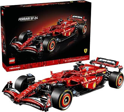 LEGO Technic Ferrari SF-24 F1 Model Car Kit - Building Set for Adults, Ages 18+ with Realistic Fe... | Amazon (US)