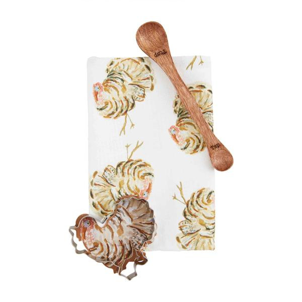 Turkey towel set | Mud Pie