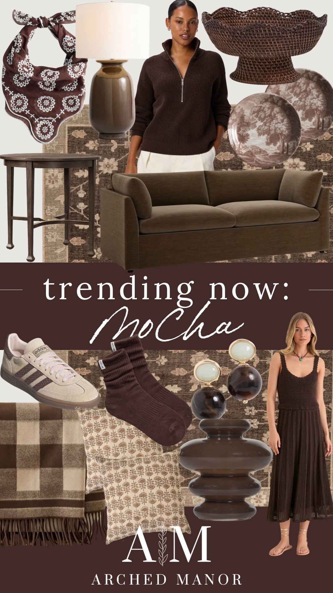 Trending now: all the deep, rich, mocha tones 🤎🍂